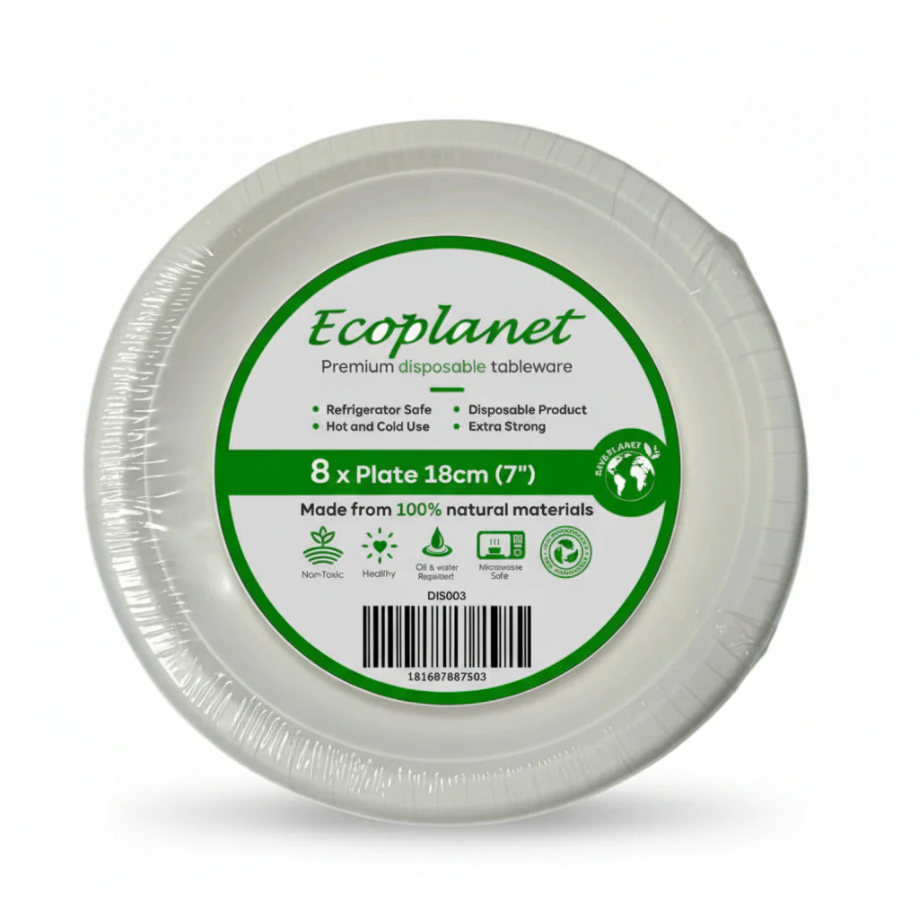 7" Disposable Plate 8 Pack
