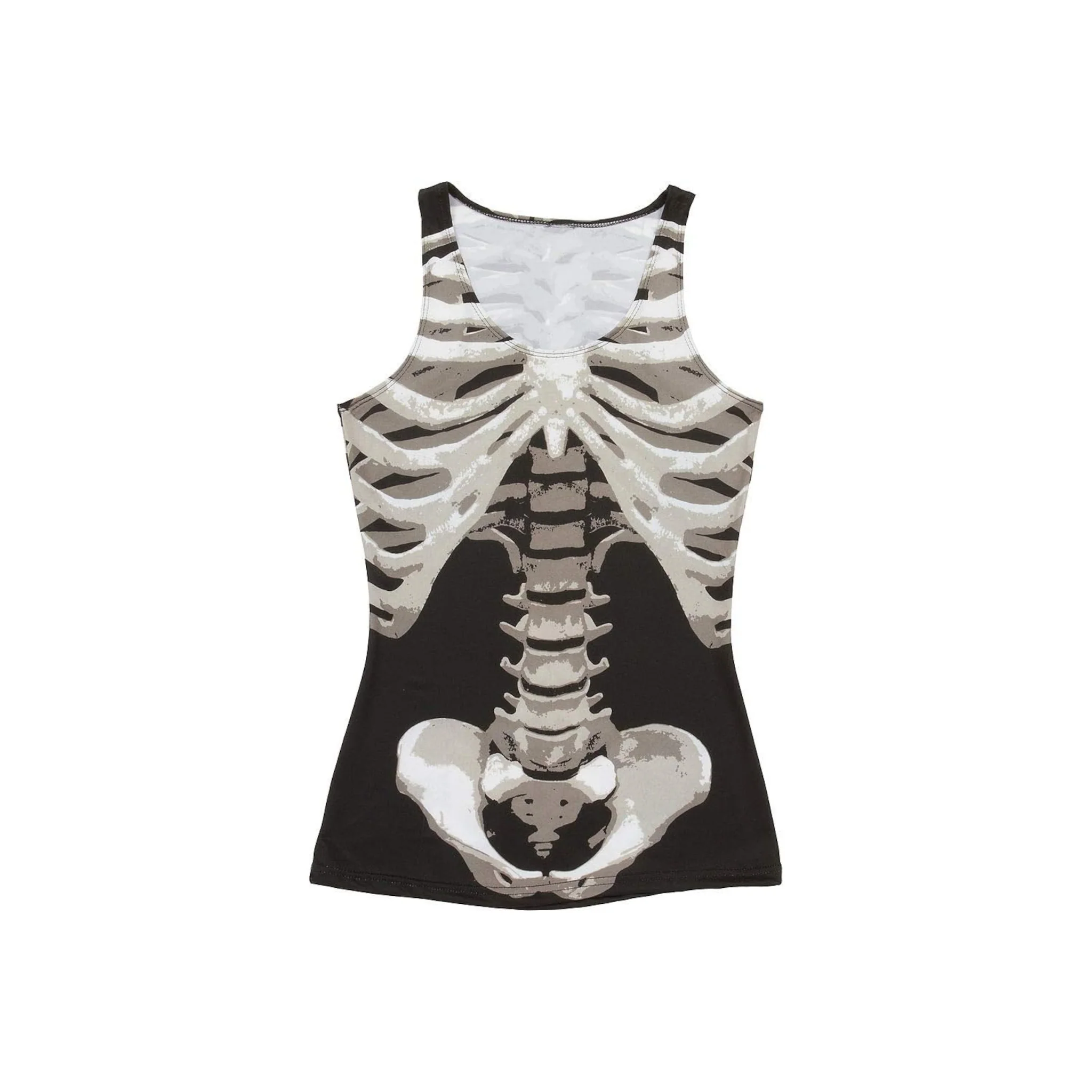 Adult Ladies Skeleton Vest Top UK Standard Size 10-12 - Image 2