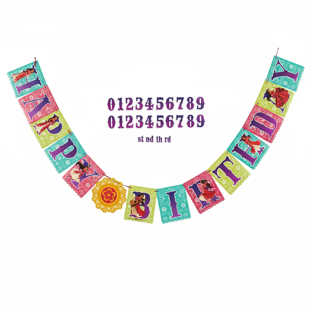 Disney Elena of Avalor Ribbon Letter Banner Kit