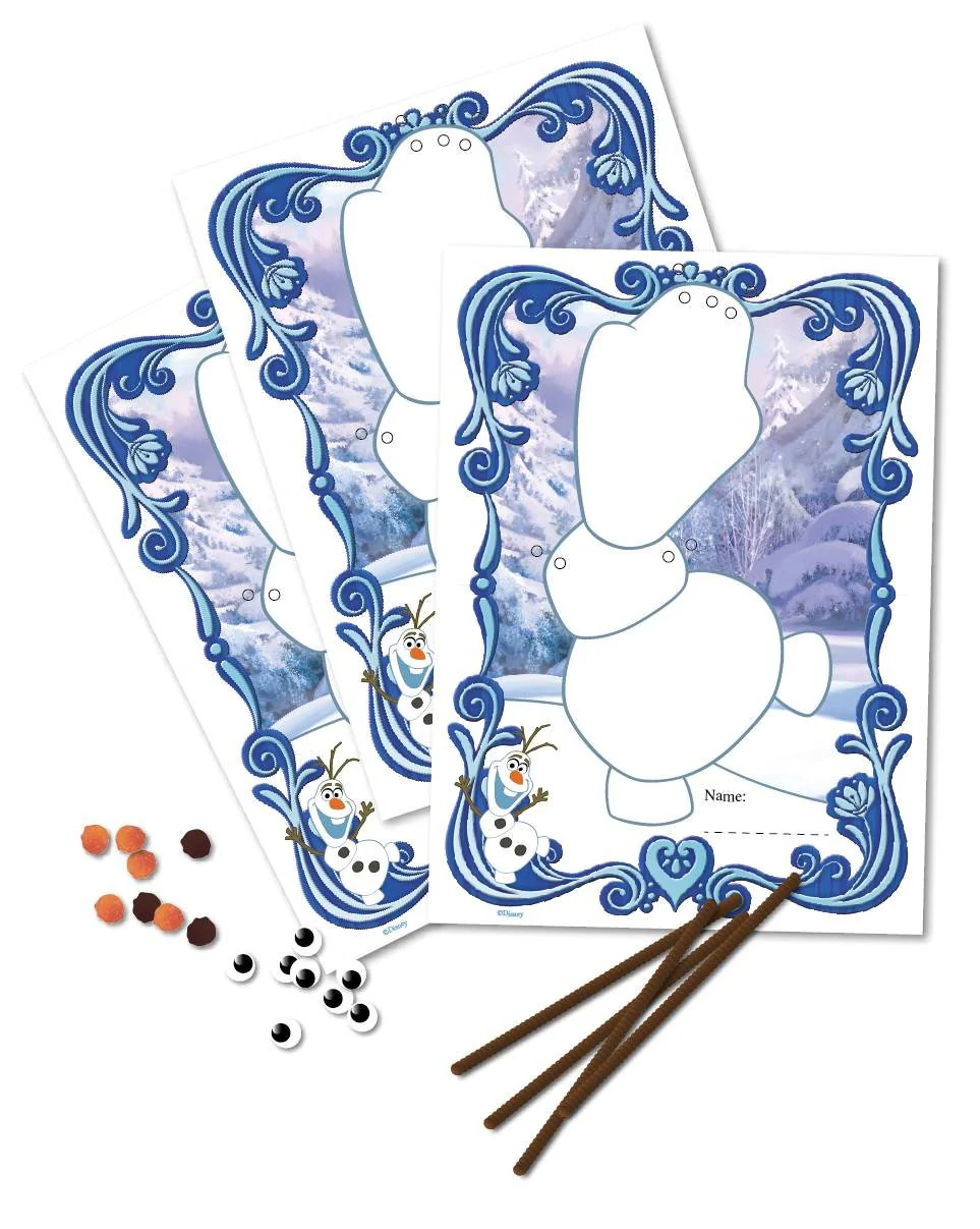 Disney Frozen Build Olaf Party Game