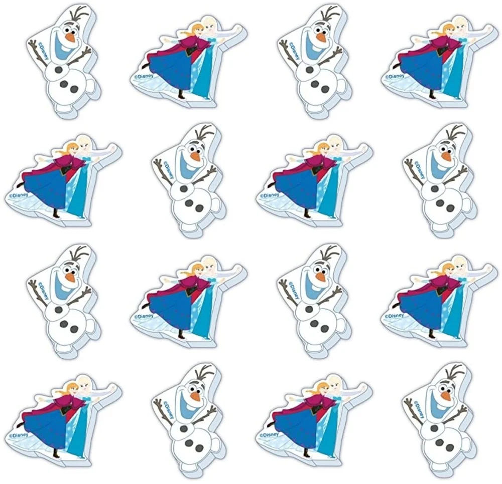 Disney Frozen Erasers Party Favors – 12 Pcs with Elsa, Anna & Olaf Design - Image 2
