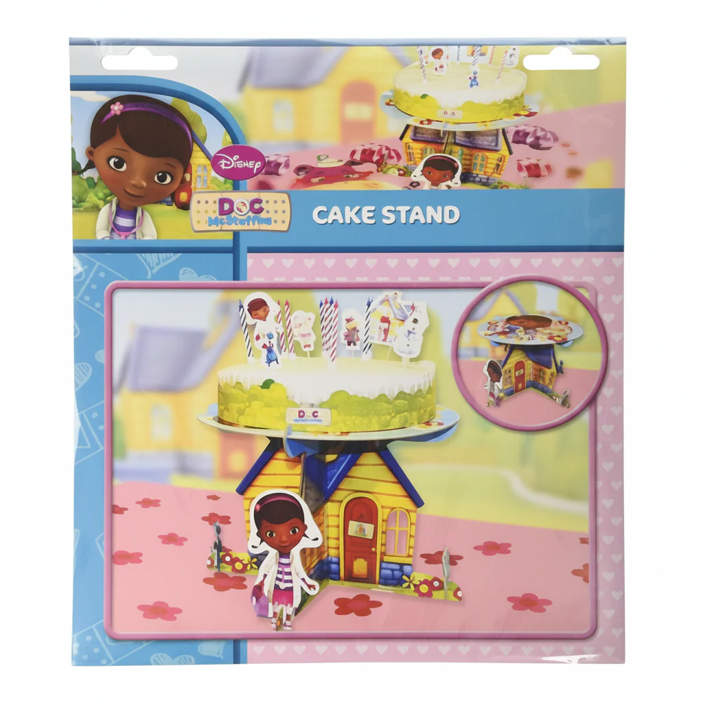 Disney Junior Doc McStuffins Cake Stand | 10 Inches