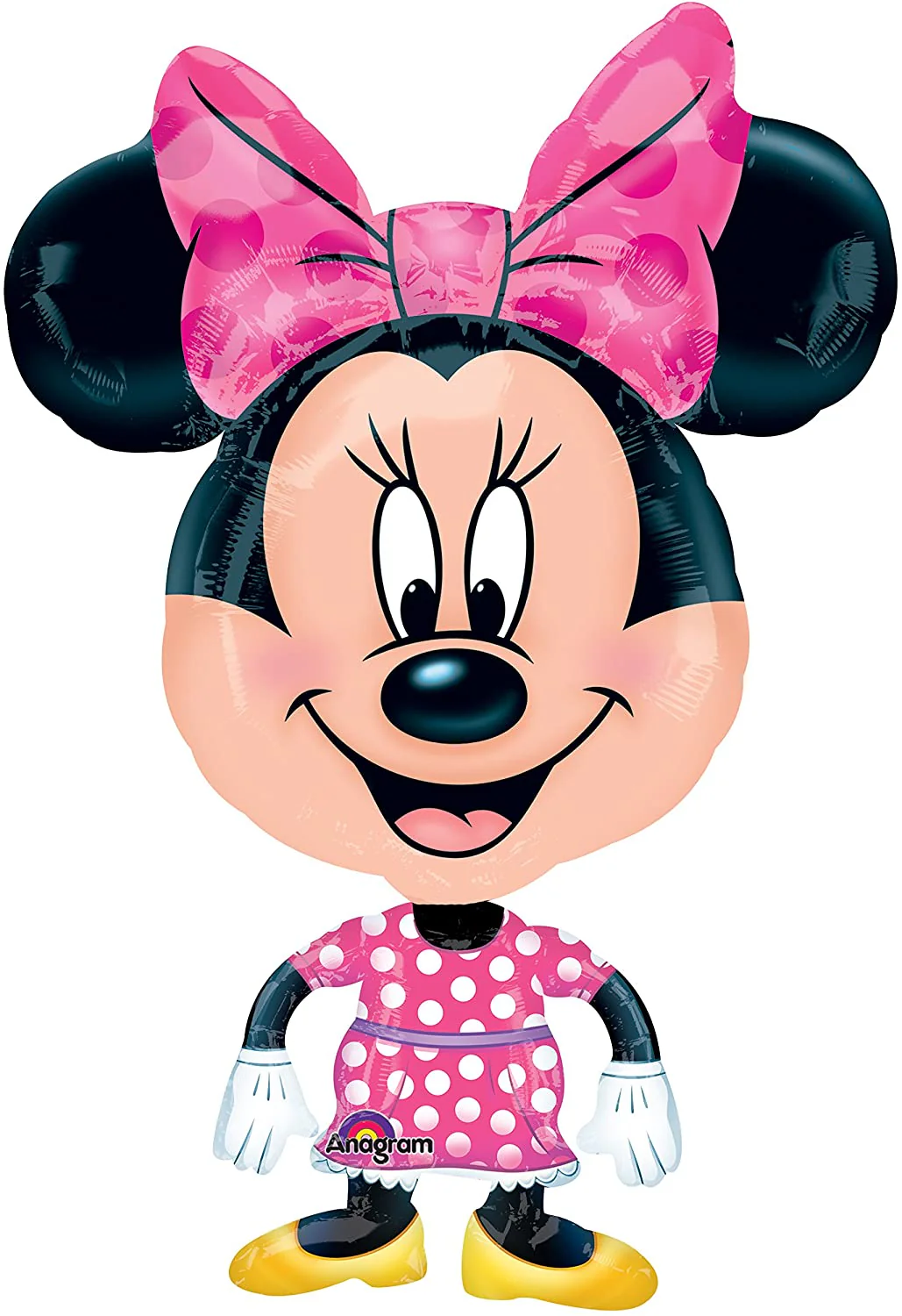 Disney Minnie Mouse Airwalkers Foil Balloon – 22x31" Party Decoration