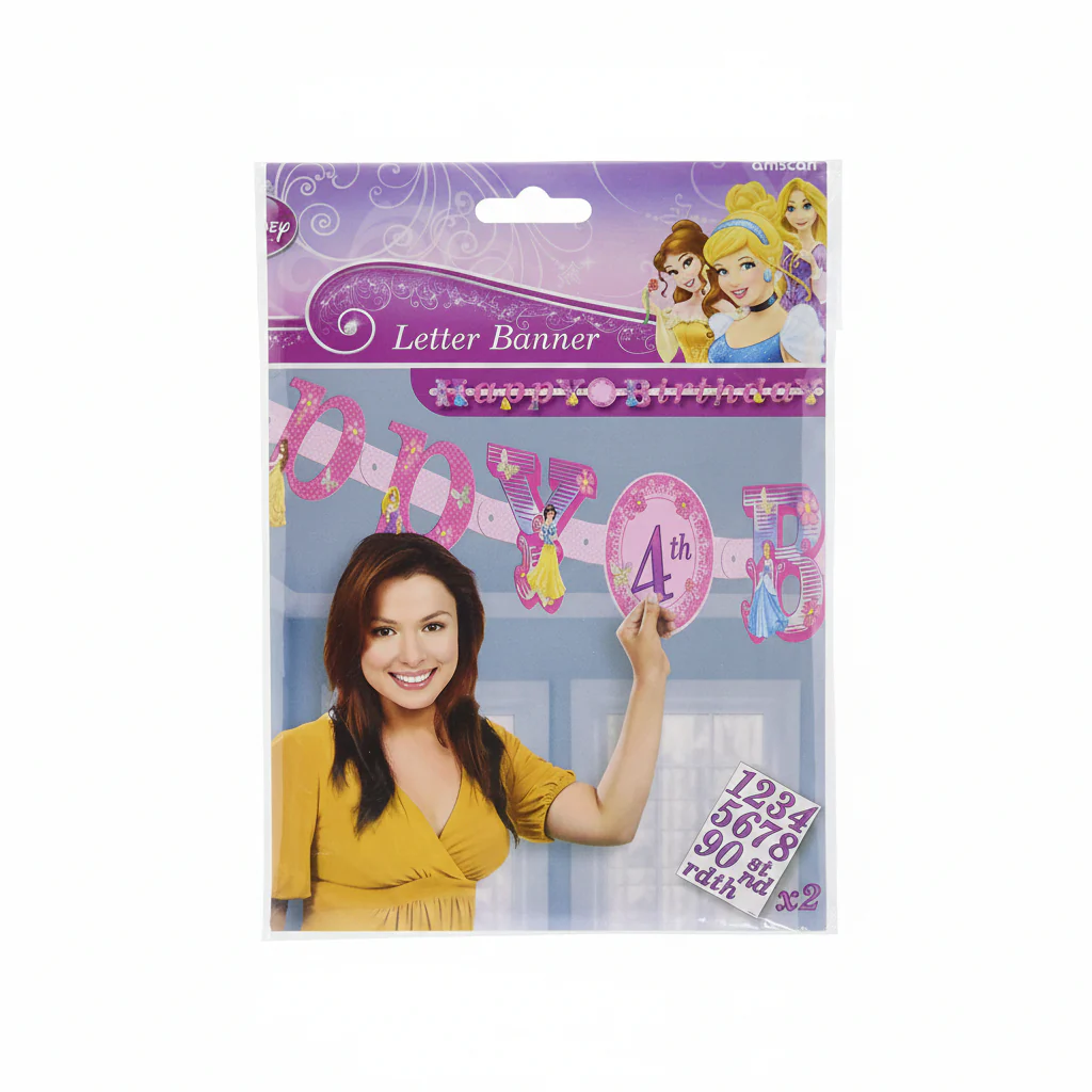 Disney Princess Letter Banner