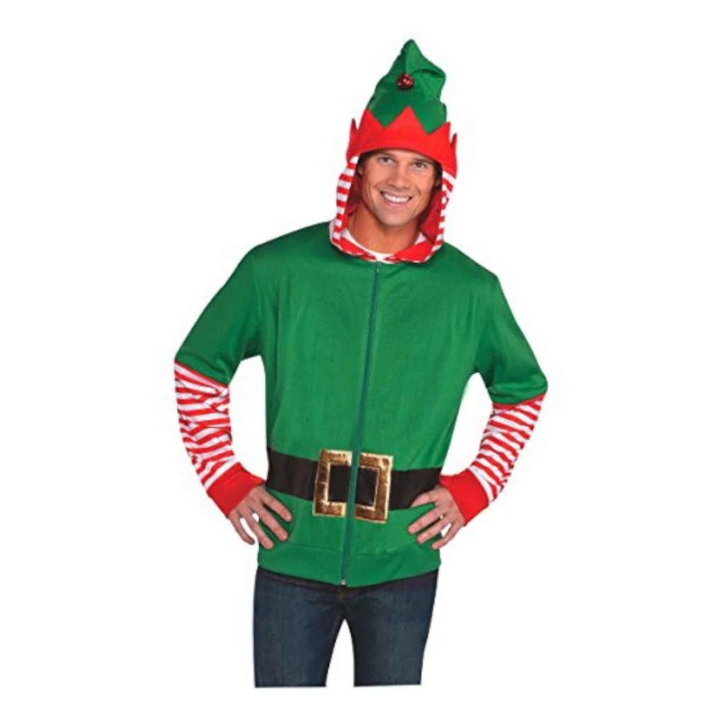 Elf Hoodie Adult One Size - Image 2