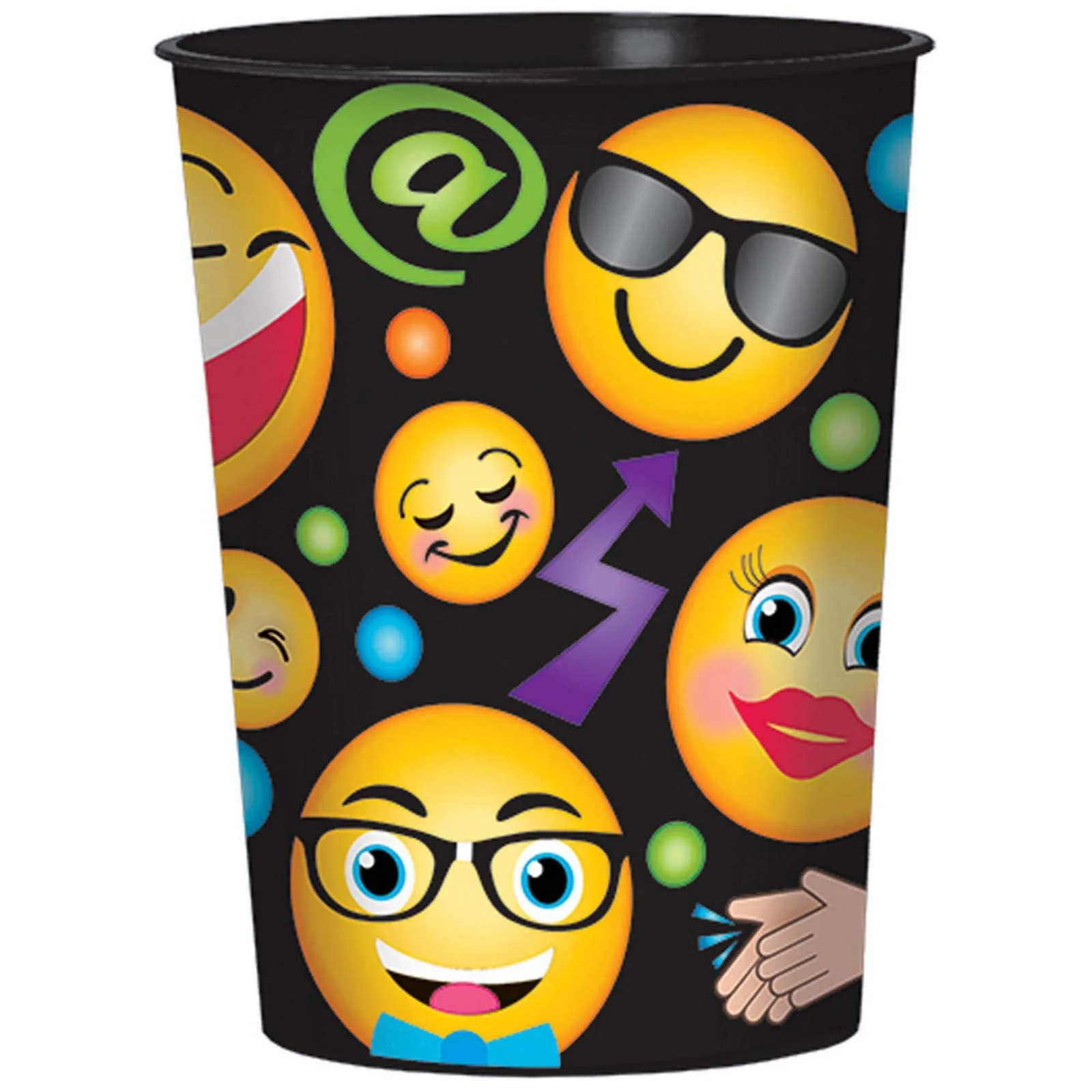 Emoji 1pc Plastic Cup