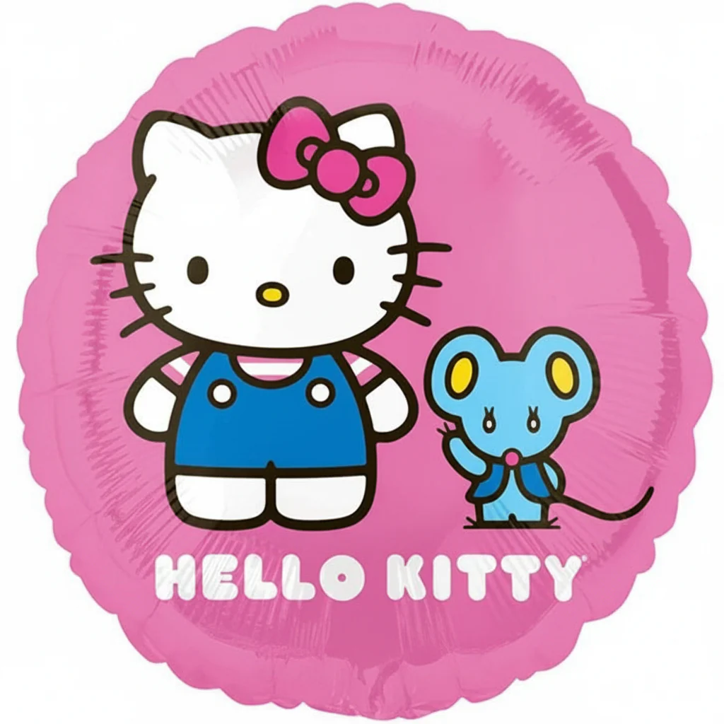 Hello Kitty Foil Balloon 17in (43cm) – Cute Birthday Party Decoration