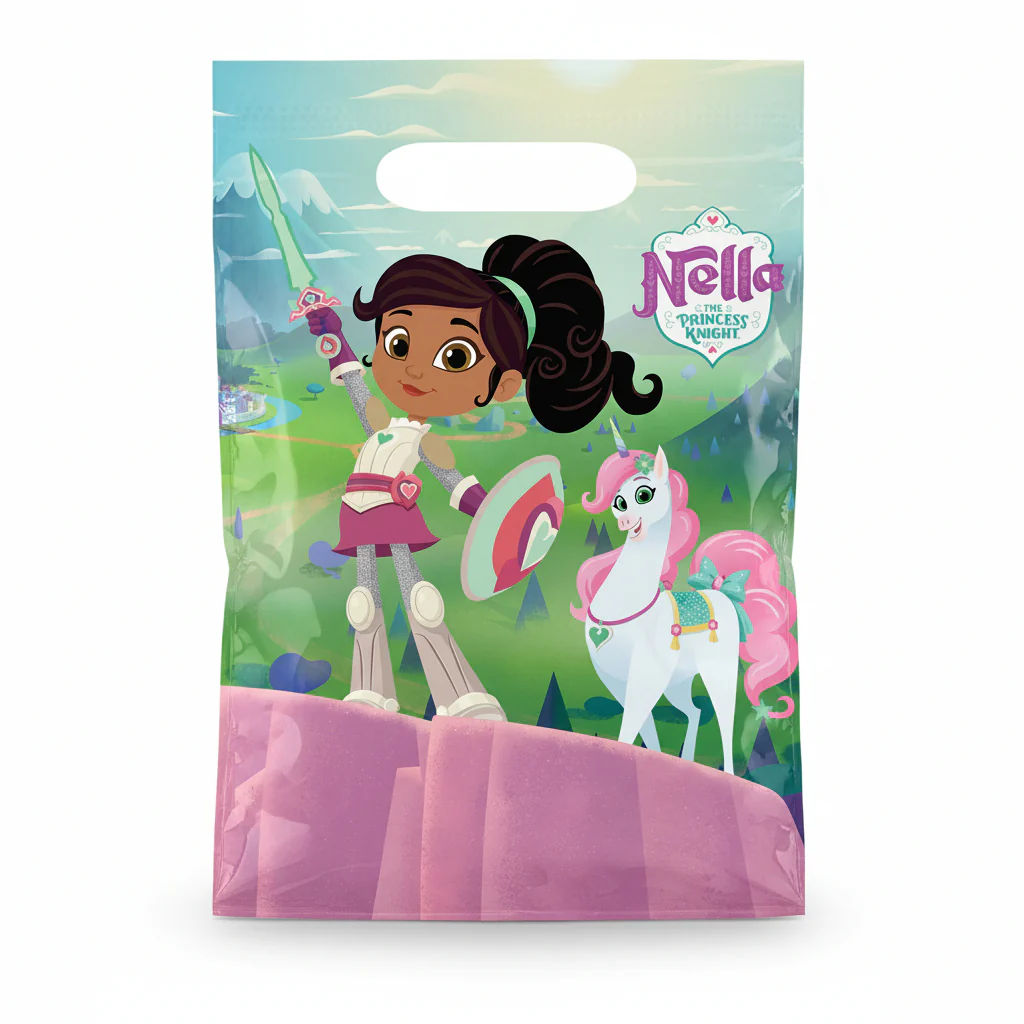 Nella the Princess Knight Treat Bags 8pcs, Colour