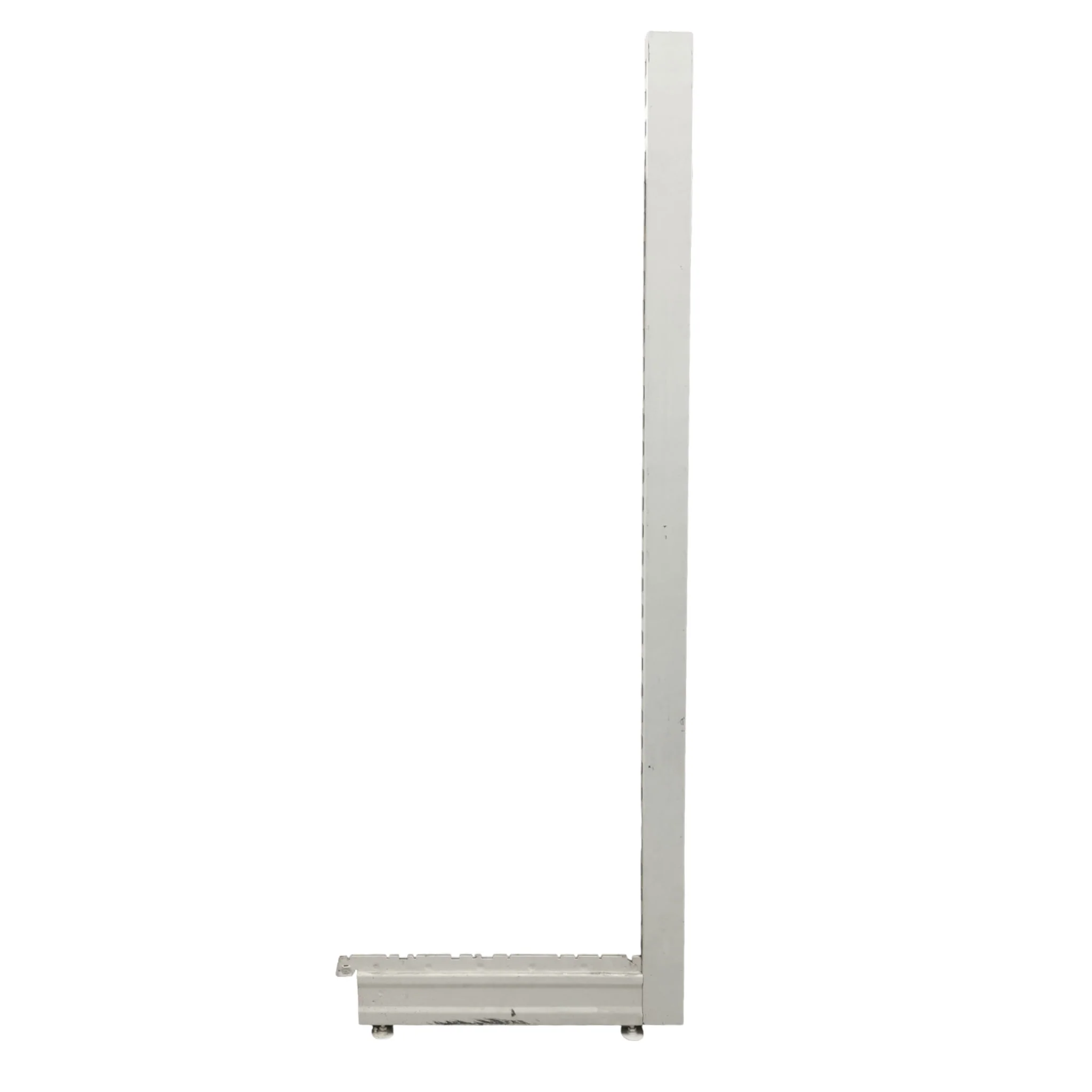 Retail White Shelving Panel with Foot 184x68x8cm [AVAILABLE IN STORE ONLY] - Image 2