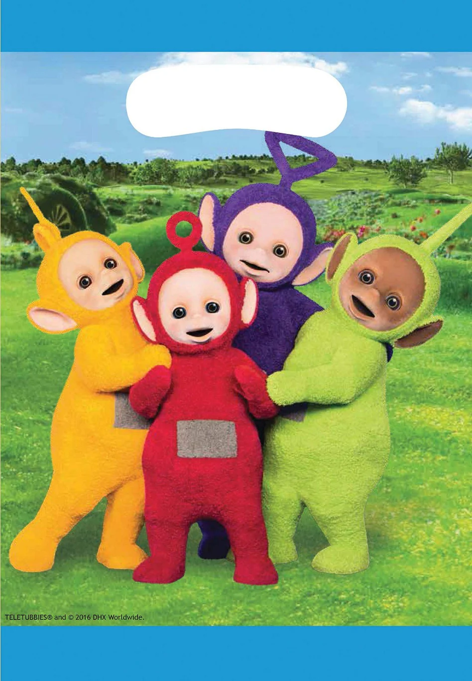 Teletubbies Loot Bags 8 Pack – Party Favors for Kids