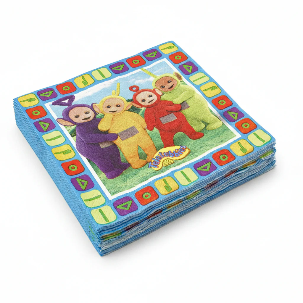 Teletubbies Luncheon Napkins – 16 Pack for Parties