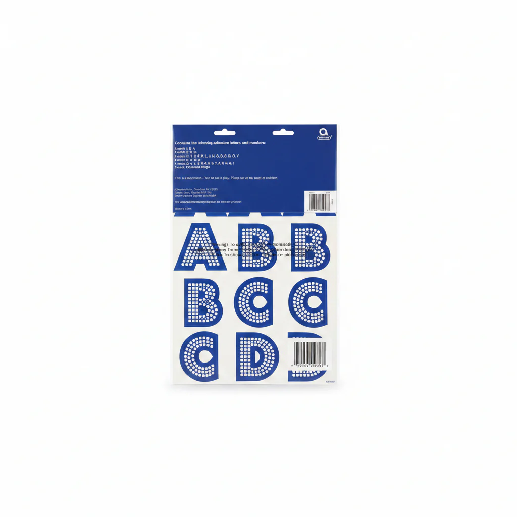 Union Jack Create Your Own Giant Sign Banner Set with Adhesive Letters & Numbers - Image 3